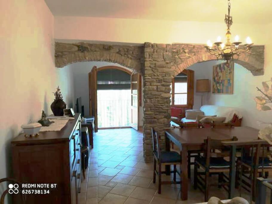 Casa Sobre Rio Noguera Pallaresa Gerri de la Sal Kültér fotó