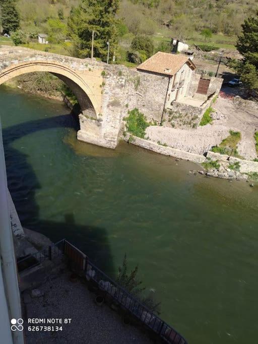 Casa Sobre Rio Noguera Pallaresa Gerri de la Sal Kültér fotó